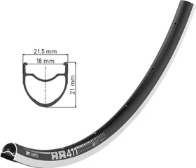 DT Swiss RR 411 Symmetric 29" 32 Loch Felge