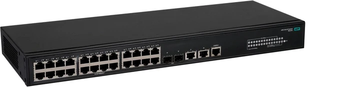 HPE FlexNetwork 5140 EI 24G Rackmount Gigabit Managed Switch, 26x RJ-45, 2x SFP+
