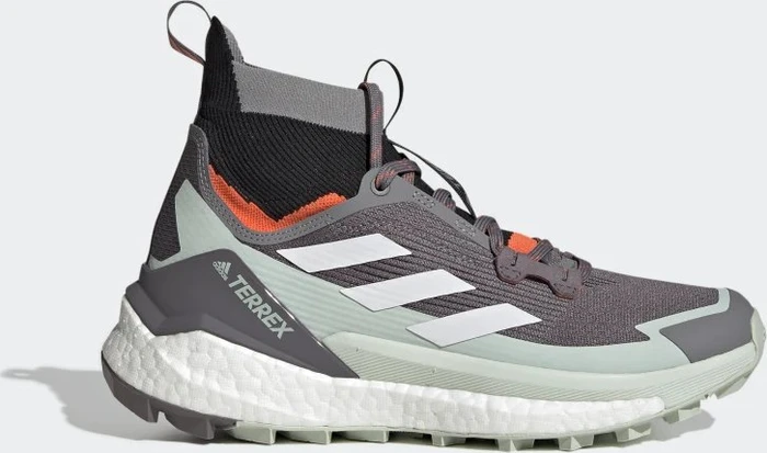 adidas Terrex Free Hiker 2 trace grey/crystal white/impact orange (Damen)