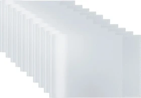 Herma Heftschoner Kunststoff, A5, quer, transparent/transparent, 10er-Pack