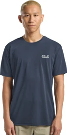 Jack Wolfskin Vonnan Graphic Funktionsshirt kurzarm outdoor midnight sky (Herren)