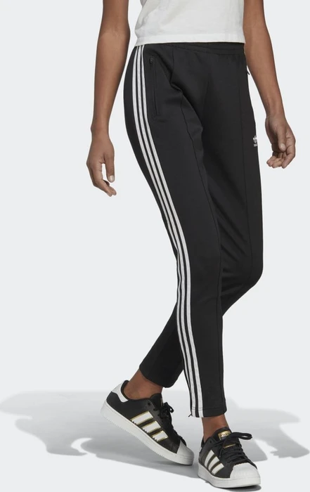 adidas Primeblue SST Trainingshose lang schwarz/weiß (Damen)