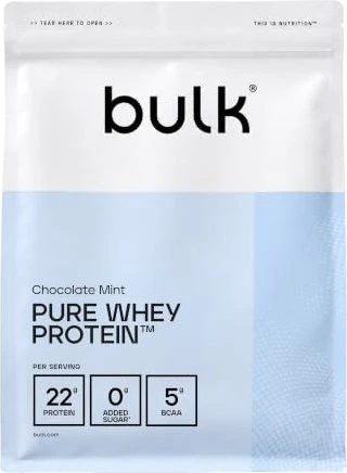 Bulk Powders Pure Whey Protein 500g Minzschokolade