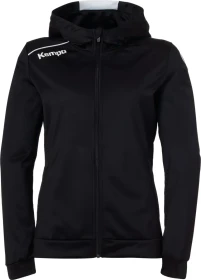 Kempa Player Hood Trainingsjacke schwarz/weiß (Damen)