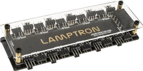 Lamptron SP901, Licht- und Lüfterverteiler, schwarz, 10-fach