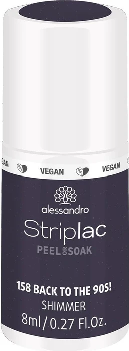Alessandro StripLac Nagellack 158 BlackBerry, 8ml