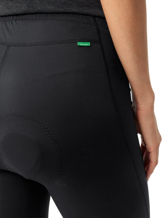 Vaude Matera Tights II Fahrradhose kurz schwarz (Damen)
