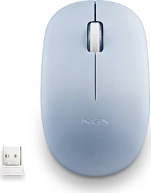 NGS Fog Pro Silent Wireless Mouse blau, USB (NGS-MOUSE-1369)