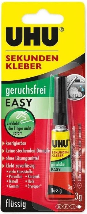 UHU Easy Sekunden Alleskleber, 3g
