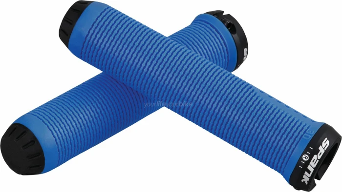 Spank Spike 33 145mm Griffe blau