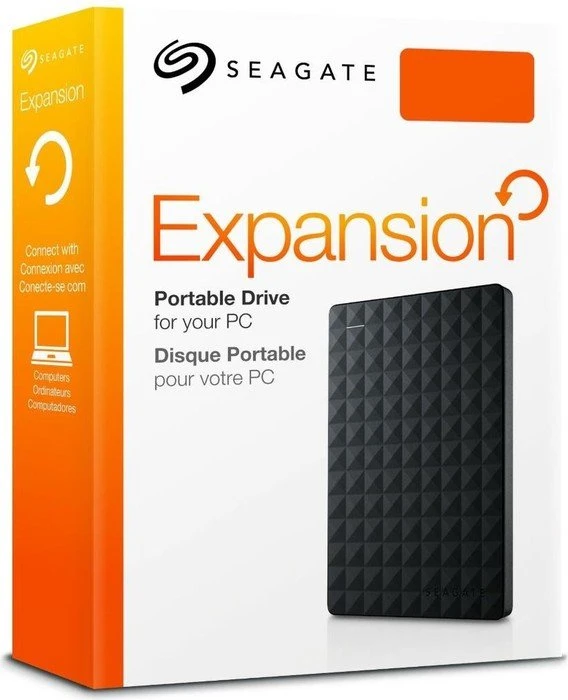 Seagate Expansion Portable, 4TB, USB 3.0 Micro-B