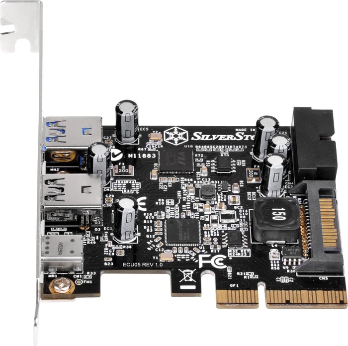 SilverStone ECU05, PCIe 2.0 x2