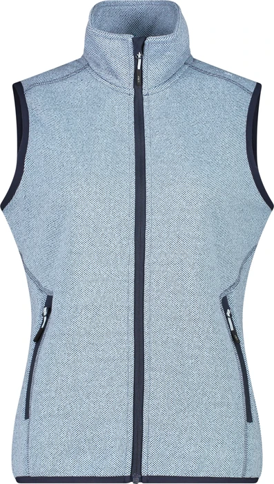 CMP Knit-Tech Fleece Weste skylight/b. blue (Damen)
