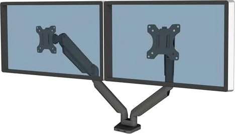 Fellowes Platinum Series Doppel Monitorarm schwarz