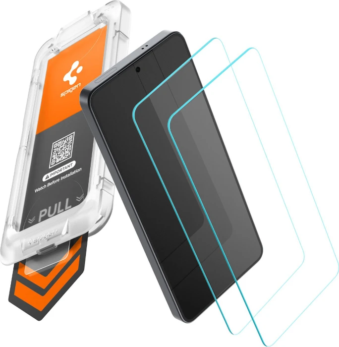 Spigen GLAS.tR EZ Fit Pro HD Screen Protector für Samsung Galaxy S26, 2er-Pack