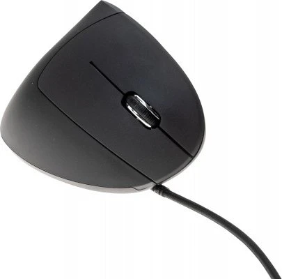 Dacomex V150U Vertical Mouse, schwarz, USB