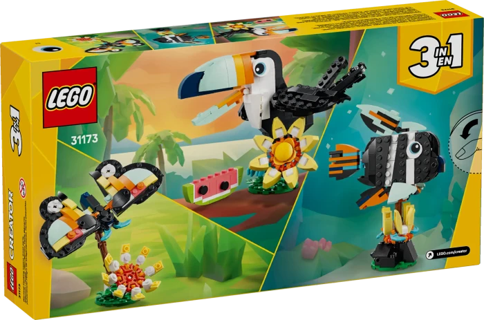 LEGO Creator 3in1 - Wilde Tiere: Tropischer Tukan