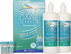 Alcon SoloCare Aqua All-in-one-Lösung Vorratspack, 720ml (2x 360ml)