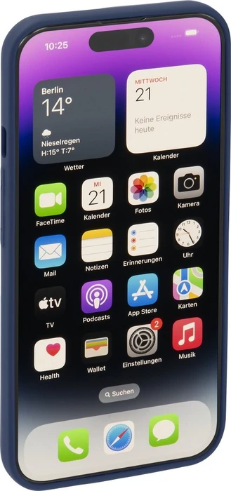 Hama Cover Finest Feel für Apple iPhone 14 Plus dunkelblau
