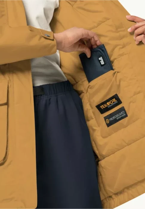 Jack Wolfskin Winterfrost Ins Funktionsmantel amber gold (Damen)