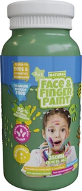 Boti Natural Face & Fingerpaint Fingerfarbe, grün, 250ml