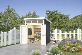 Lasita Maja Kibo 1 Gartenhaus carbongrau