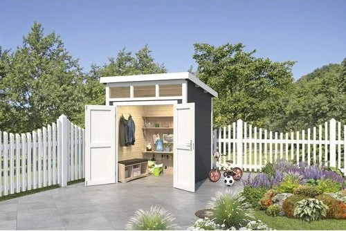 Lasita Maja Kibo 1 Gartenhaus carbongrau