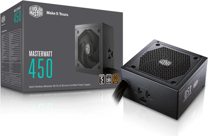Cooler Master MasterWatt 450W, ATX 2.4