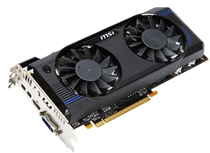 MSI Radeon HD 7870 GHz Edition, R7870-2GD5T/OC, 2GB GDDR5, DVI, HDMI, 2x mDP