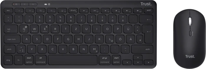 Trust Lyra Multi-Device Wireless Keyboard & Mouse Set, DE