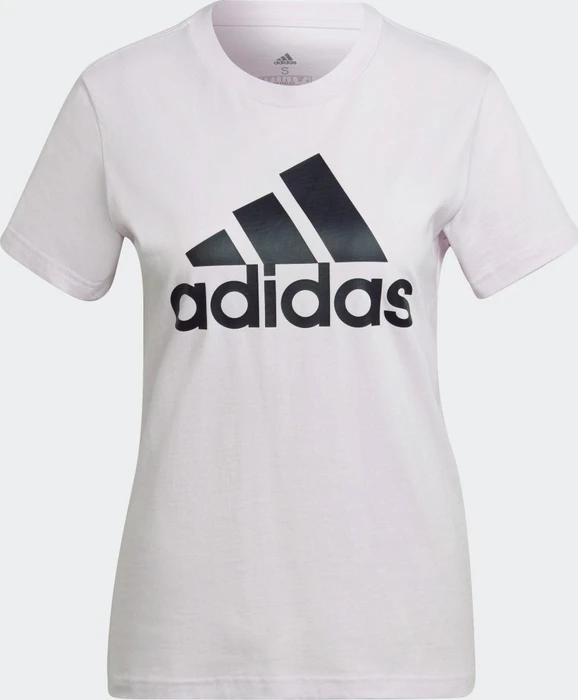 adidas Loungewear Essentials Logo T-Shirt kurzarm almost pink/black (Damen)