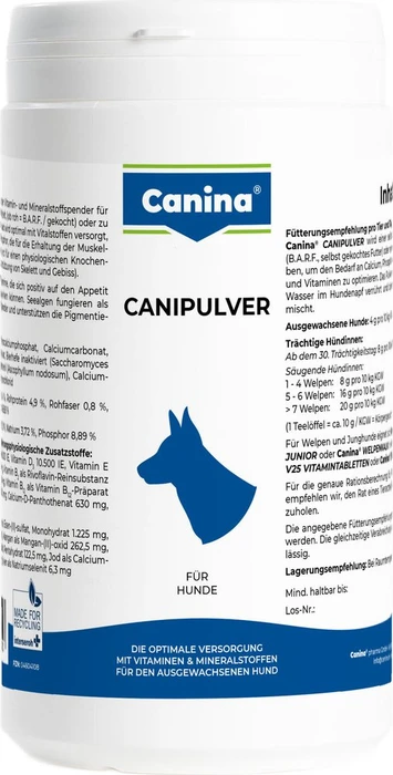 Canina Canipulver für Hunde, 1.00kg