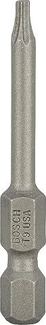 Bosch Professional Extra Hart Torx Bit 1/4", T9x49mm, 1 Stück