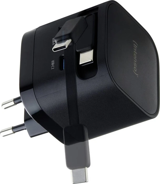 Intenso Power Adapter W65ACIC GaN schwarz