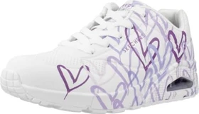 Skechers Uno Lite Spread the Love weiß/violett (Damen)