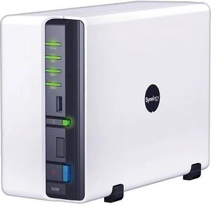 Synology DiskStation DS209, 256MB RAM, 1x RJ-45 1000Base-T, 3x USB-A 2.0