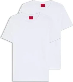 Hugo Boss Round 2er-Pack T-Shirt kurzarm weiß (Herren)