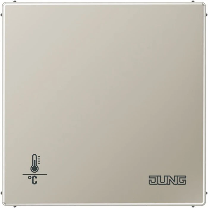Jung KNX Objektregler mit integriertem Busankoppler, edelstahl, LS 990 & LS design