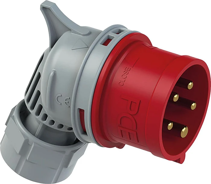 PCE Winkelstecker 32A 5p 6h IP44 Turbo Twist
