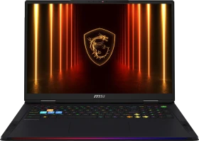 MSI Raider 18 HX AI A2XWIG-075, Core Black, Core Ultra 9 285HX, 64GB RAM, 4TB SSD, GeForce RTX 5080, DE