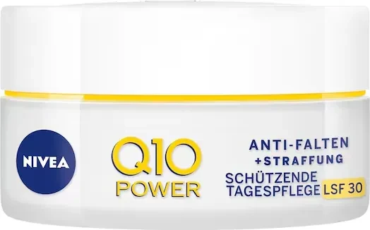 Nivea Q10 Power Anti-Falten + Straffung schützende Tagescreme LSF30, 50ml