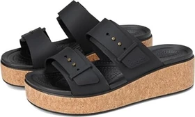 Crocs Brooklyn Cork Buckle schwarz (Damen)