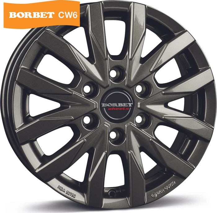 Borbet CW6 6.5x16 6/130 ET62 (verschiedene Farben)