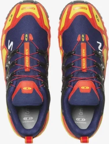 Salomon ACS+ Heritage Pack cherry tomato/blue print/lemon