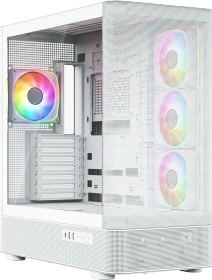 Modecom Volcano AQ300 ARGB White, Glasfenster (MC-A-AQ300-4FA-W)