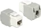 DeLOCK Keystone Modul RJ-45 Buchse via Verlegekabel Cat6, weiß Vorschaubild