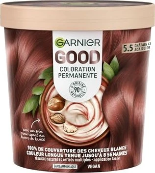 Garnier Good Dauerhafte Haarfarbe 5.5 hibiskus rotbraun