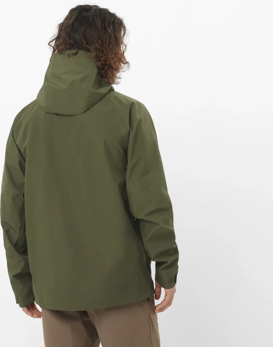 Salomon Outline 3L Gore-Tex Funktionsjacke grape leaf (Herren)