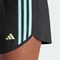 adidas Own The Run 3-Streifen Laufhose kurz black/flash aqua (Damen) Vorschaubild