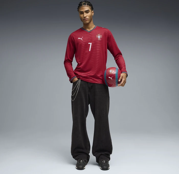 Puma FIFA WM 2026 Portugal Ronaldo Heimtrikot langarm (Herren)